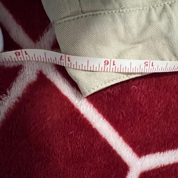 NWT Free People Khaki and Navy Pleated Skirt - Size Large - Picture 8 of 9